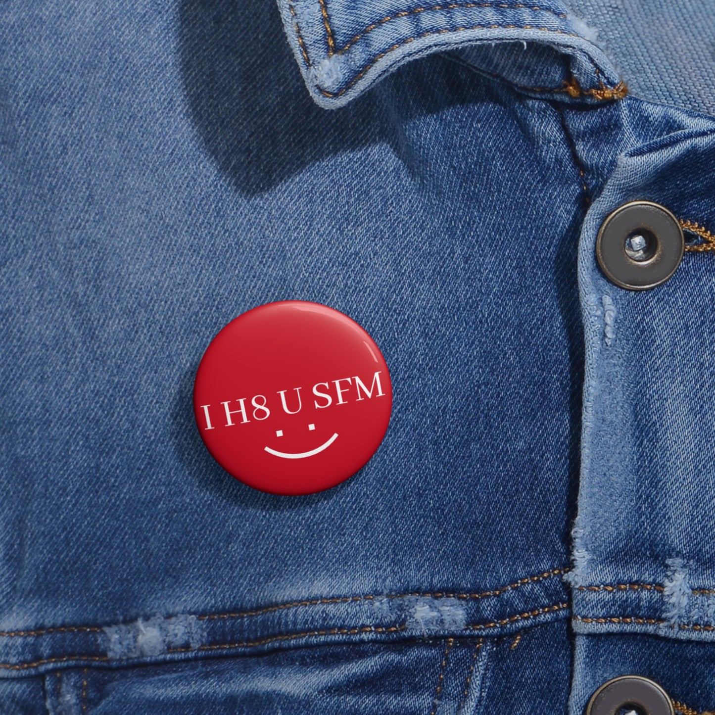 Lustful "Hate" Pin